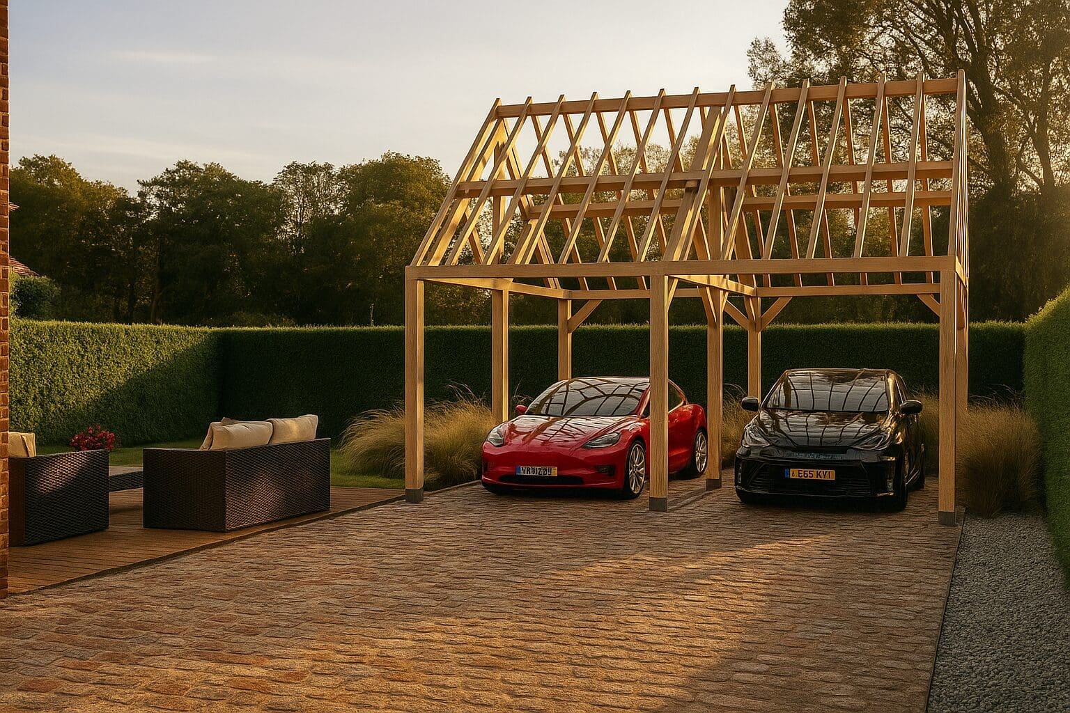 eiken bijgebouw Genk