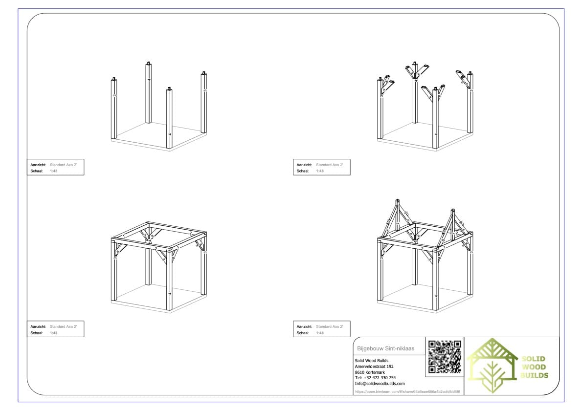 Eiken bijgebouw Sint-Niklaas | Authentieke en compacte massieve houtbouw - 2,4m x 2,4m 3 Eiken bijgebouw Sint-Niklaas | Authentieke en compacte massieve houtbouw - 2,4m x 2,4m - Afbeelding 3