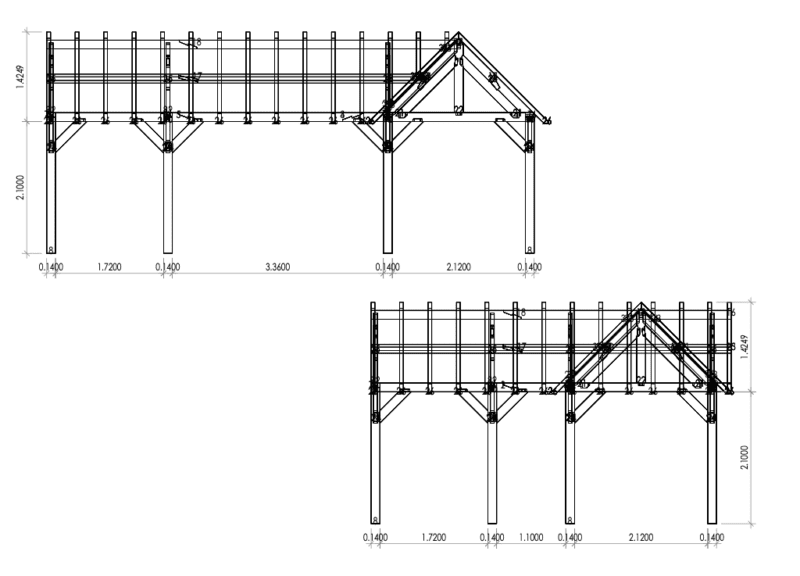 Dennen bijgebouw Mechelen – Gracieuze hoekopstelling met subtiele charme - 7,76m x 5,5m - Afbeelding 2