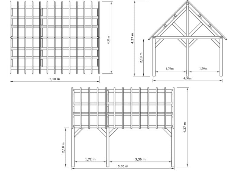 Dennen bijgebouw Aalst – Karakter met natuurlijke uitstraling - 5,5m x 4m - Afbeelding 2