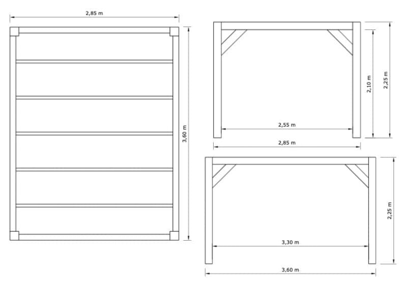 Eiken bijgebouw Leuven - Minimalistische elegantie - 3,6m x 2,85m - Afbeelding 2