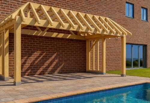 eiken bijgebouw hasselt