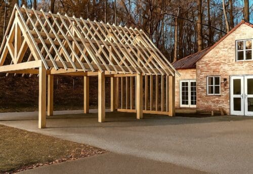 eiken bijgebouw kortrijk