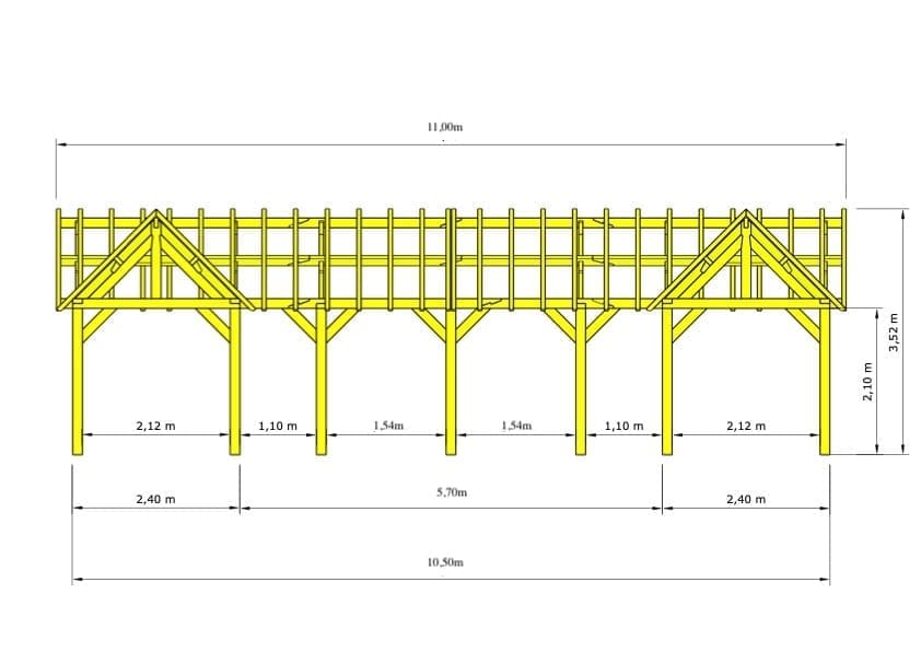 Eiken bijgebouw Gent - Buitengewoon voor unieke buitenbeleving - 11 x 7,75m 3 Eiken bijgebouw Gent - Buitengewoon voor unieke buitenbeleving - 11 x 7,75m - Afbeelding 3