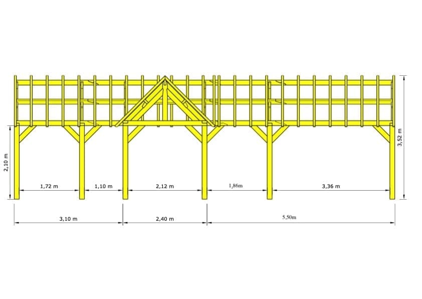 Dennen bijgebouw Antwerpen – Tijdloos paviljoen met natuurlijke frisheid - 7,75 x 11m 3 Dennen bijgebouw Antwerpen – Tijdloos paviljoen met natuurlijke frisheid - 7,75 x 11m - Afbeelding 3