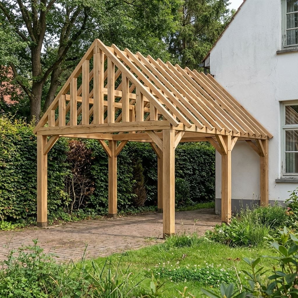 eiken bijgebouw turnhout