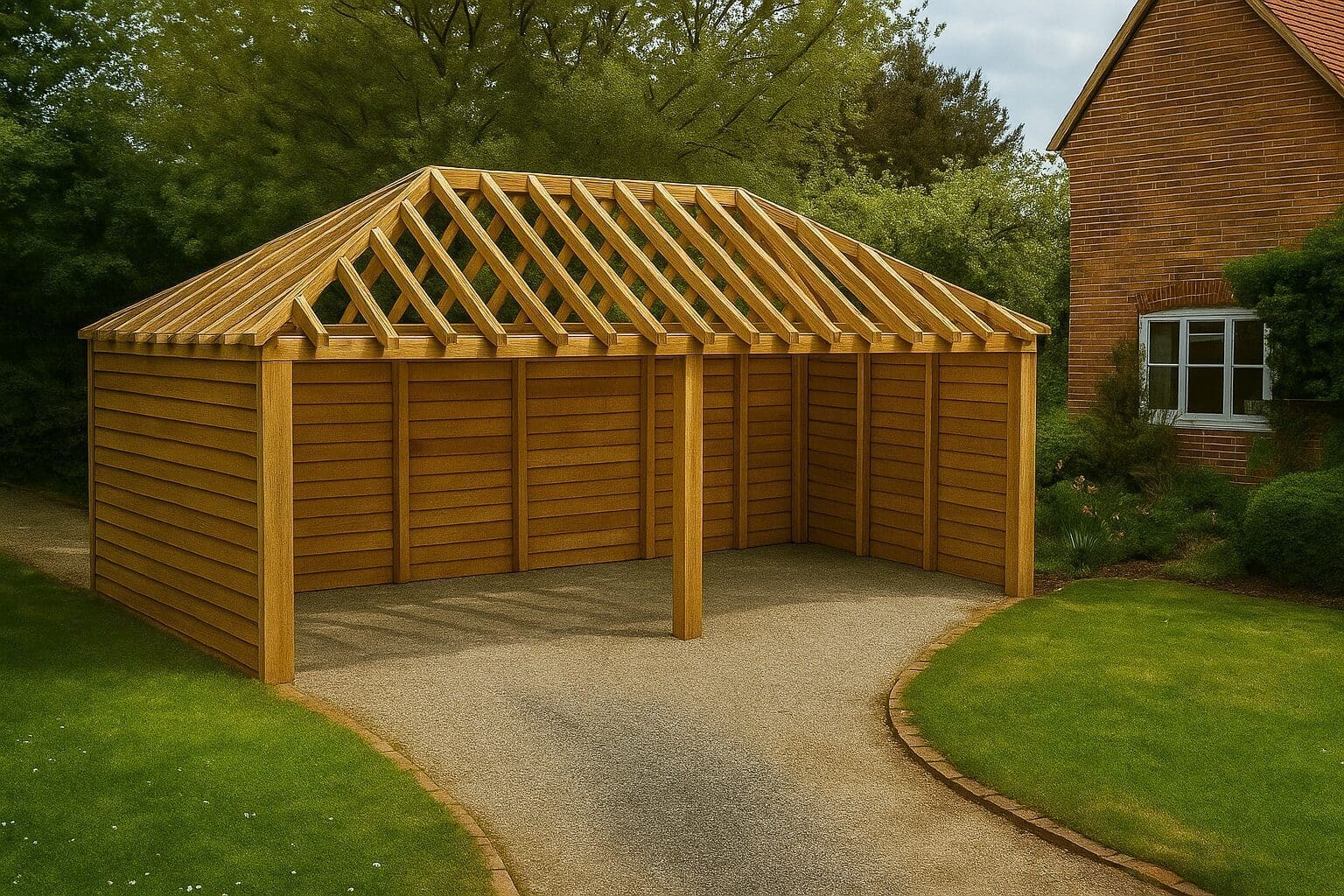 Eiken bijgebouw Nieuwpoort - Duurzaam vakmanschap met tijdloze uitstraling - 8 x 4m 1 eiken bijgebouw nieuwpoort