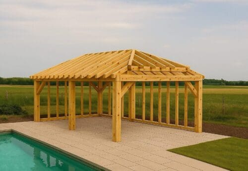 dennen bijgebouw tielt