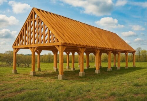 douglas bijgebouw geel