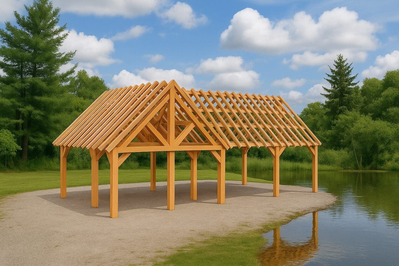 Douglas bijgebouw Dendermonde – L-vormige houtconstructie met warme uitstraling - 9,25 x 5,5m 1 douglas bijgebouw dendermonde