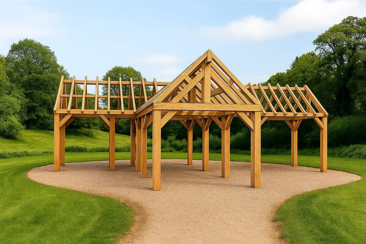 Douglas bijgebouw Antwerpen – Luxe buitenpaviljoen met warme uitstraling - 7,75 x 11m 1 douglas bijgebouw antwerpen