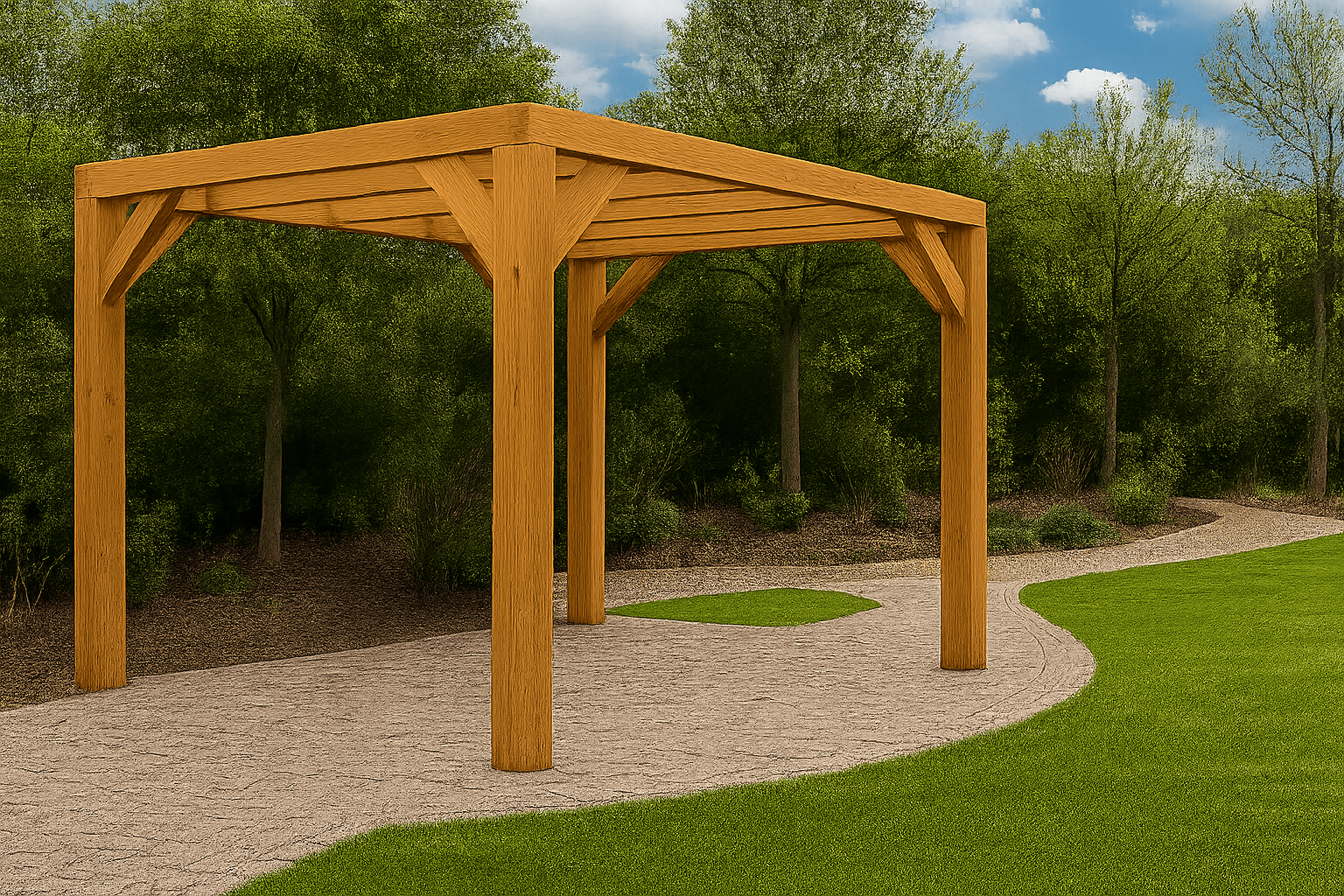 Douglas bijgebouw Leuven – Compacte elegantie in warm hout - 3,6m x 2,85m 1 douglas bijgebouw leuven