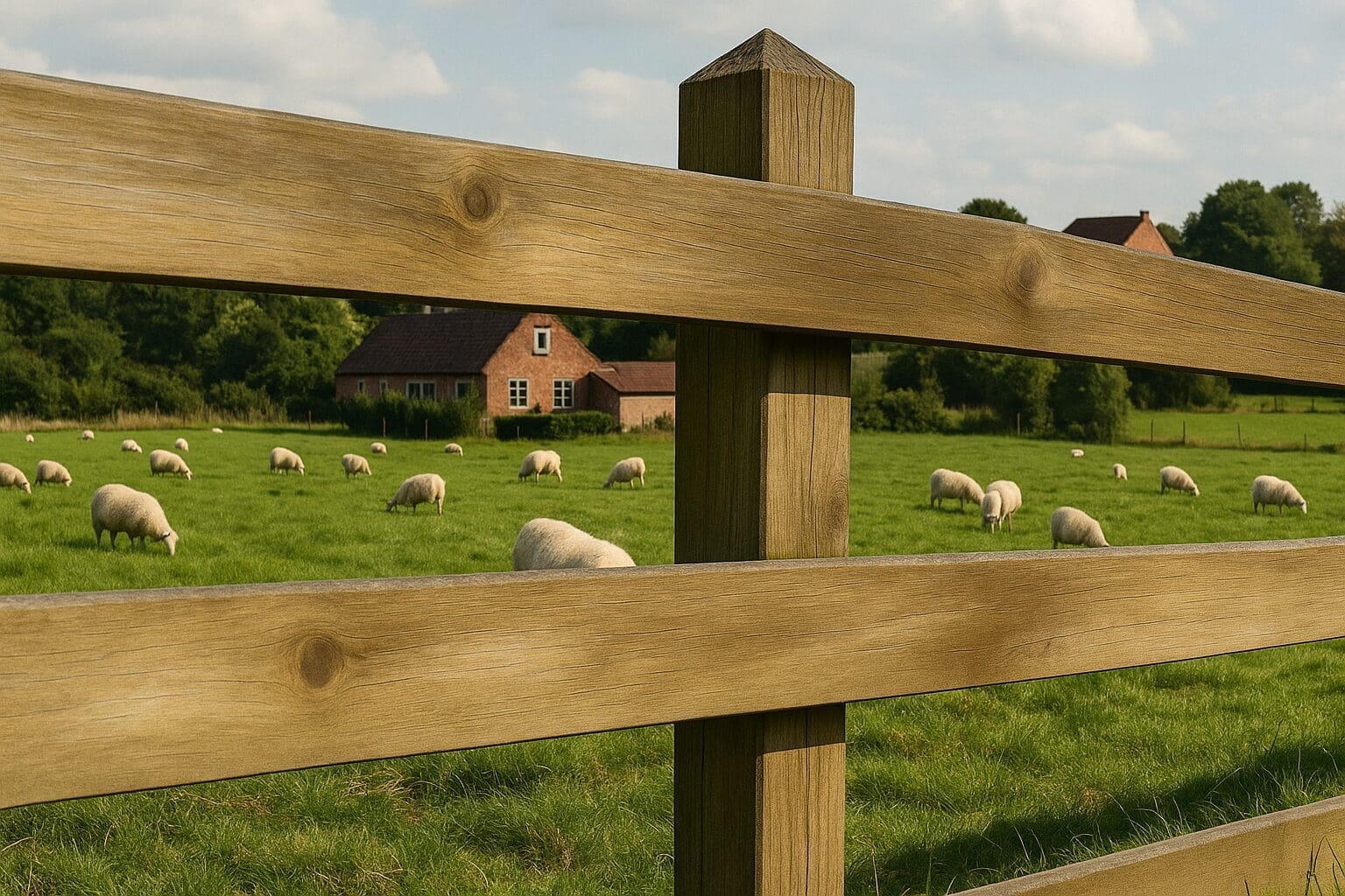 Weideomheining Elegant Den – Betaalbare elegantie met diamantkop 1 Weideomheining Elegant Den