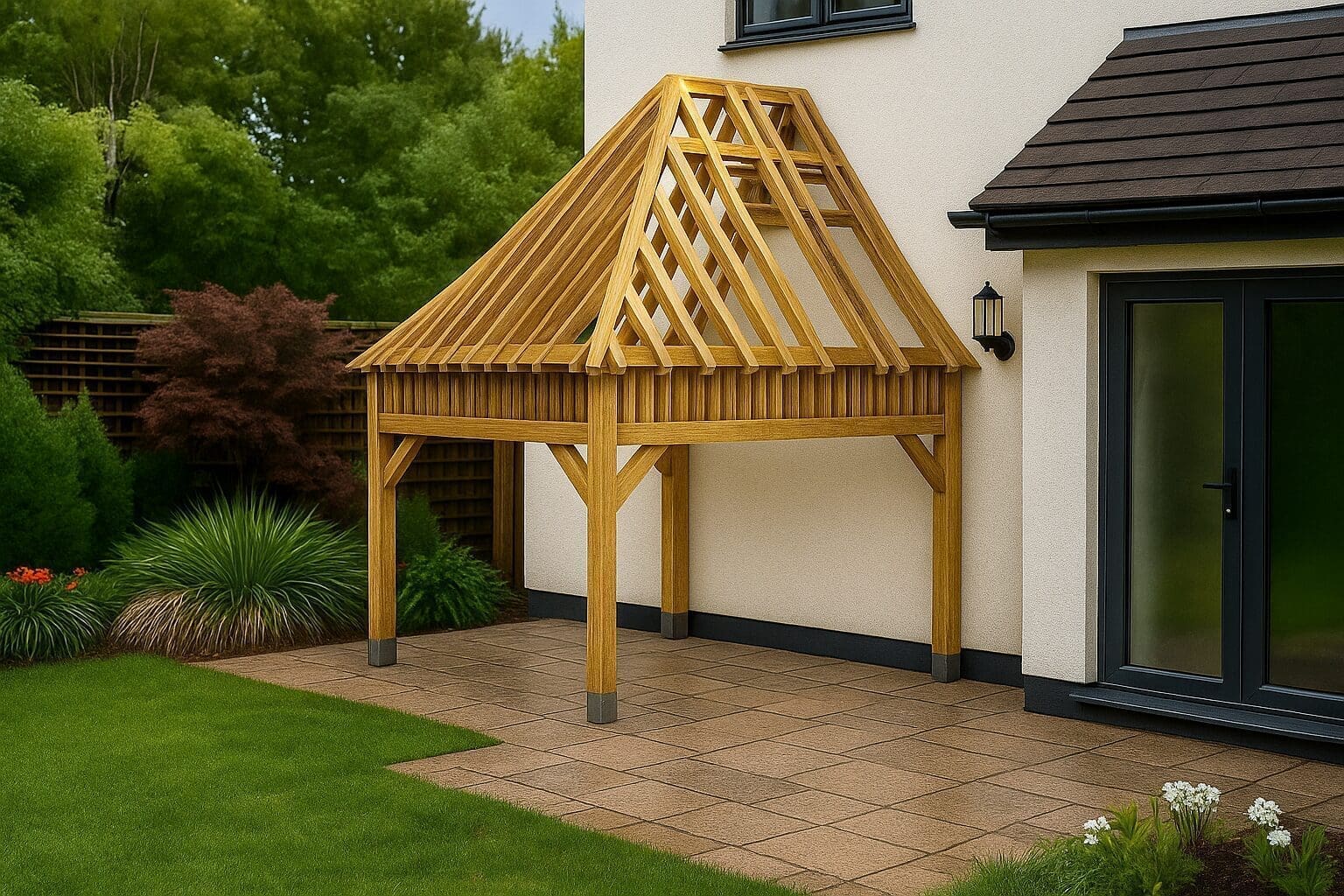 Annexe en chêne Saint-Étienne