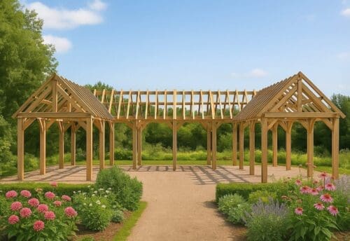 Annexe en chêne Rennes