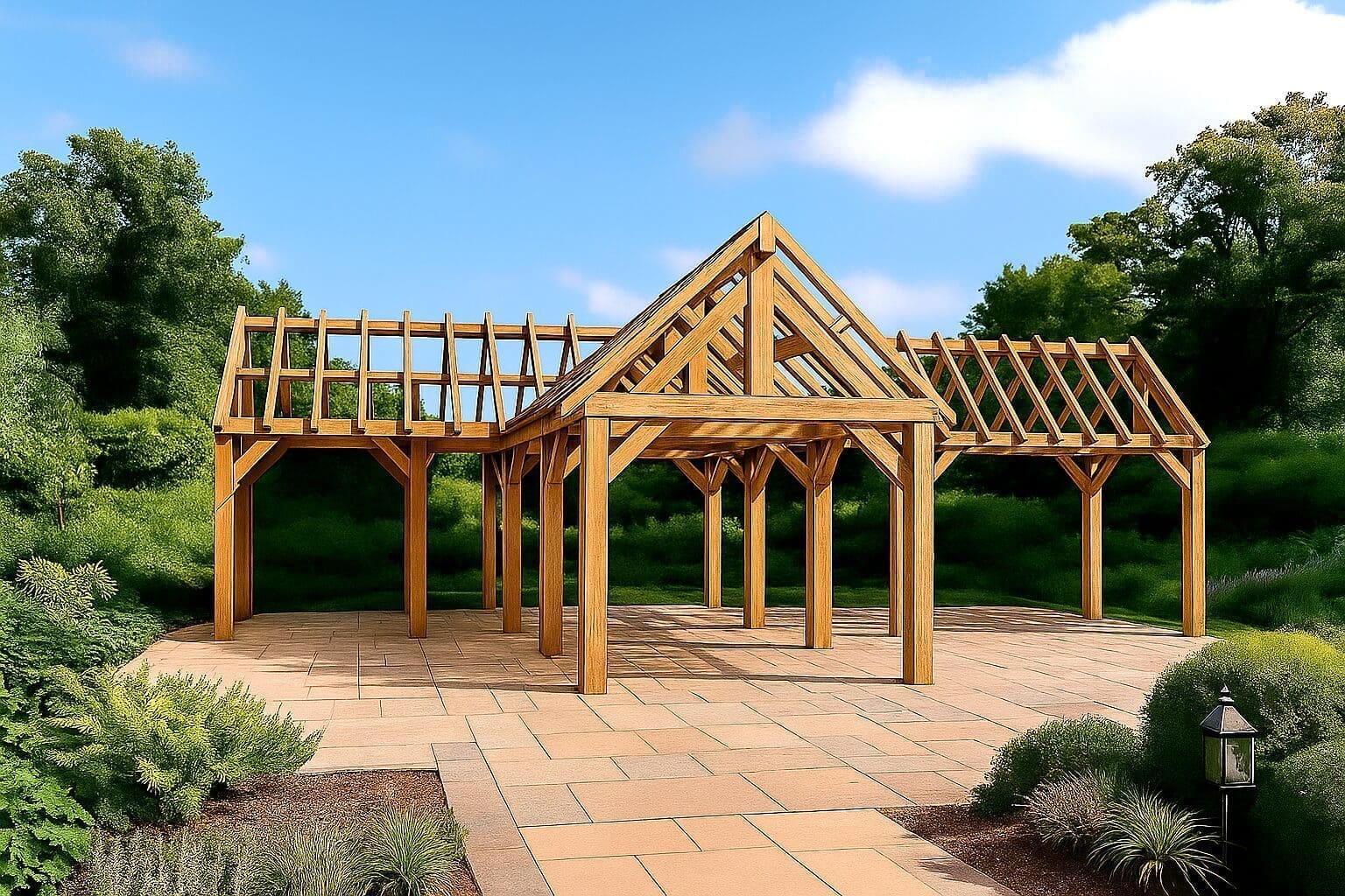 Annexe en chêne Lille