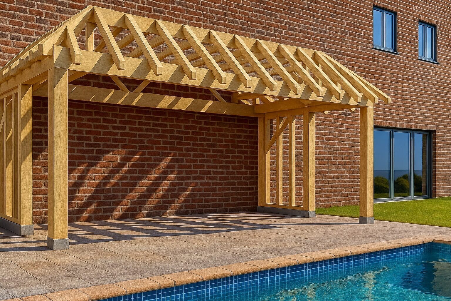 Annexe en chêne Montpellier