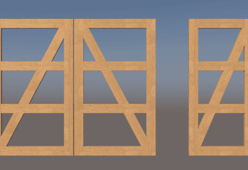 Cadre de porte sur mesure