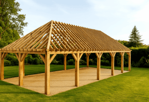 Annexe en chêne Bordeaux