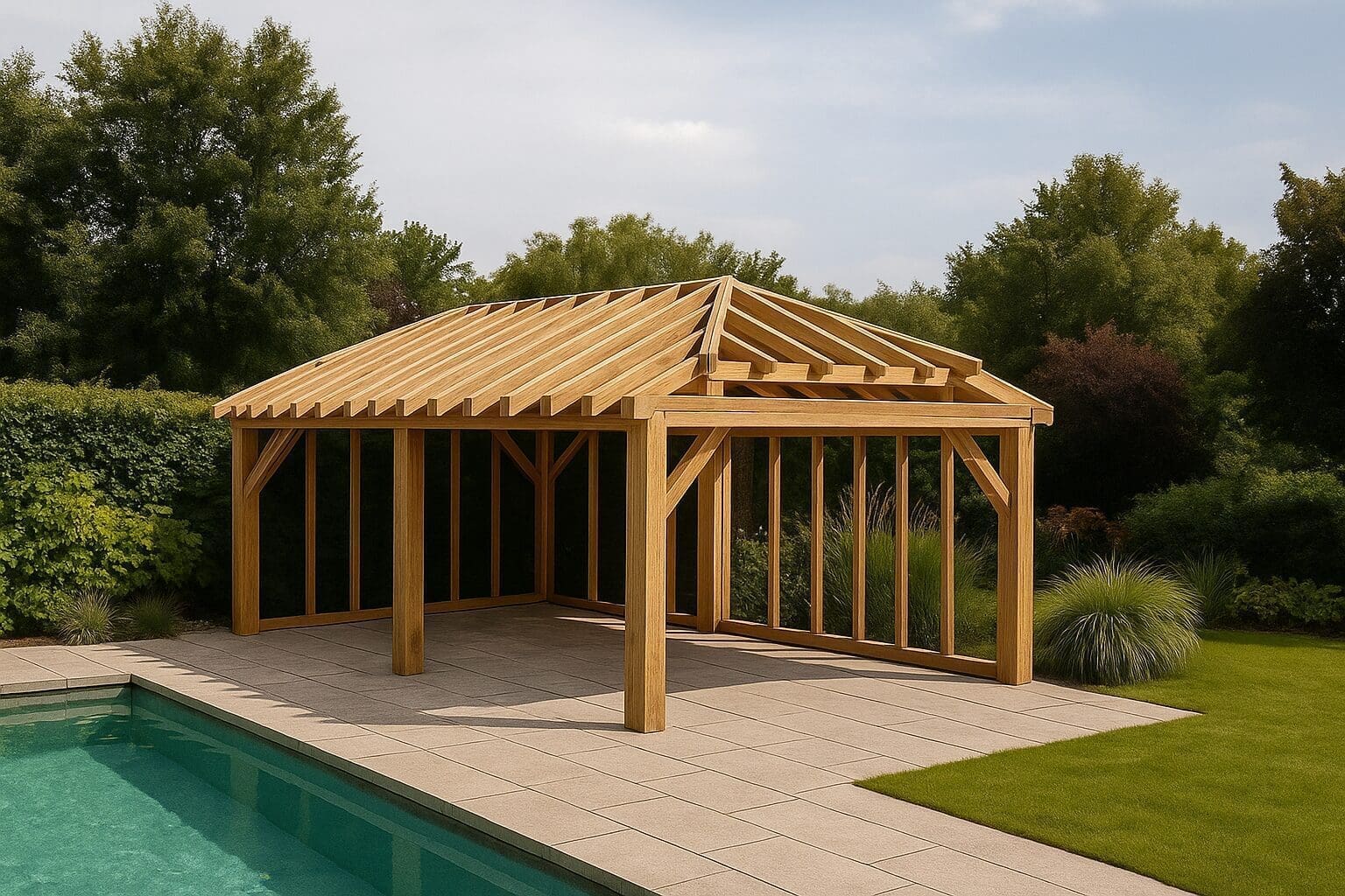 Annexe en chêne Villeurbanne