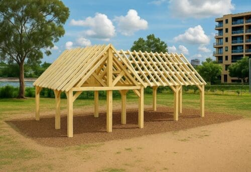 annexe en pin Le Havre