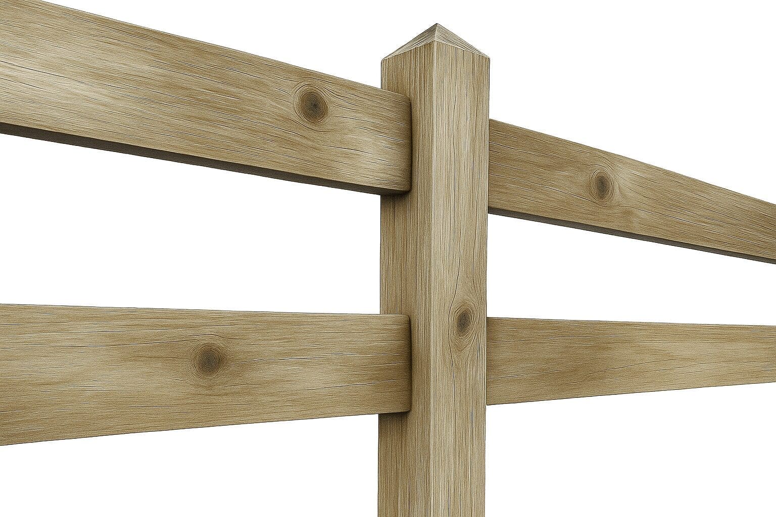 Clôture Premium Pin – Style anglais et pin traité sous pression – Image 2