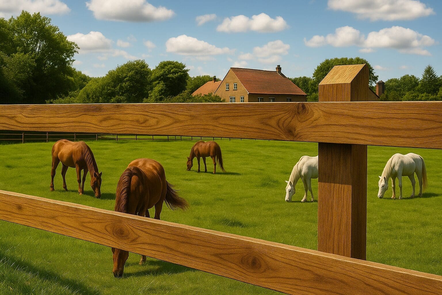 Clôture Budget Chêne