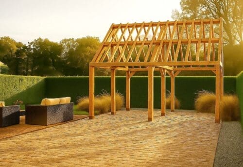 eiken bijgebouw genk