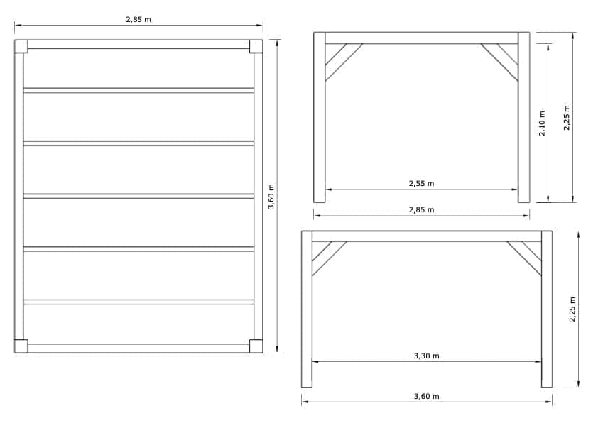 Dennen bijgebouw Leuven – Compacte charme in lichte houtsoort - 3,6m x 2,85m 2 Dennen bijgebouw Leuven – Compacte charme in lichte houtsoort - 3,6m x 2,85m - Afbeelding 2