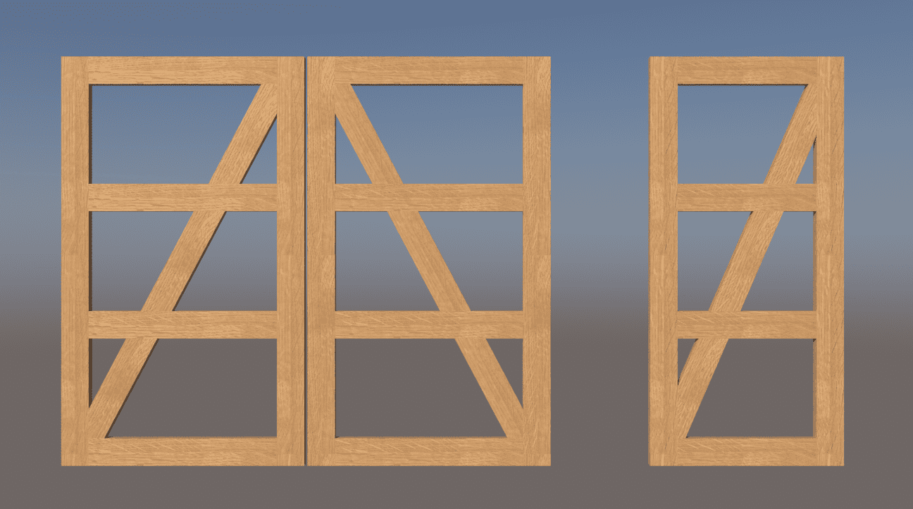 Deurkader op maat in thermo den – voor enkele of dubbele deuren - enkel bij aankoop bijgebouw 1 Deurkader op maat in thermo den – voor enkele of dubbele deuren - enkel bij aankoop bijgebouw