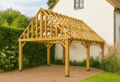 eiken bijgebouw turnhout