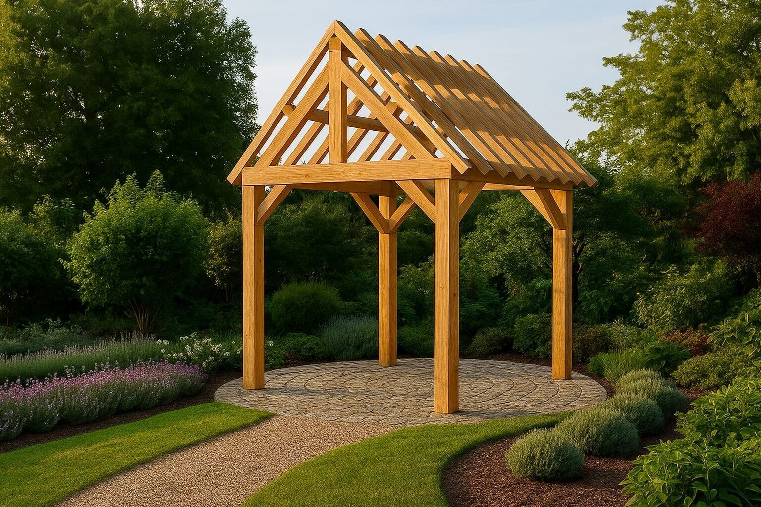 Douglas bijgebouw Sint-Niklaas – Compact ontwerp met warme uitstraling - 2,4m x 2,4m 1 douglas bijgebouw sint-niklaas